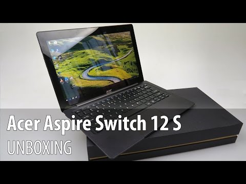 Acer Aspire Switch 12 S Video Unboxing în Limba Română (Detașabil de 12.5 inch, cu Windows 10)