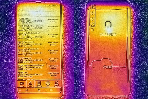 Test termic Samsung Galaxy A9 (2018)