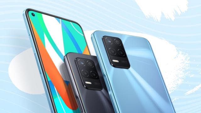 <b>Realme anunță un nou telefon 5G accesibil: V13 5G are ecran de 6.5 inch, 8 GB RAM și baterie de 5000 mAh</b>Pe lângă smartphone-ul Realme GT Neo pe care l-a anunțat oficial ieri, brandul externalizat din Oppo a adus pe piață și telefonul Realme V13 5G - un model accesibil cu 5G, ecran generos și baterie mare