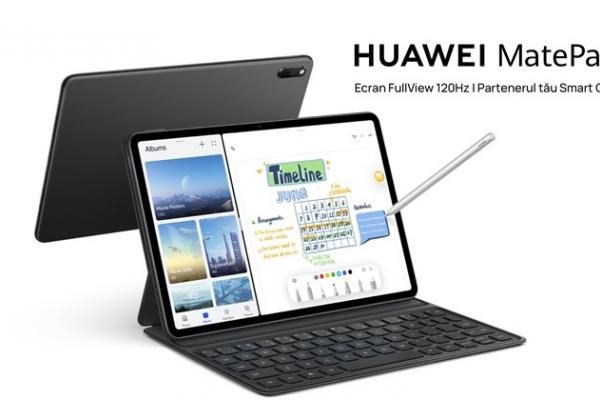 Tableta Huawei MatePad 11 cu ecran 120Hz și CPU Snapdragon 865 se pregătește de lansare în România; Iată când sosește + voucher 50 lei