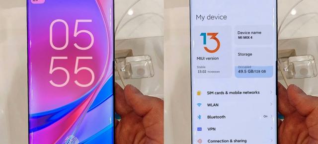 Xiaomi Mi Mix 4 va suporta încărcarea rapidă la 120W; Telefonul primește certificarea 3C, semn că lansarea se apropie