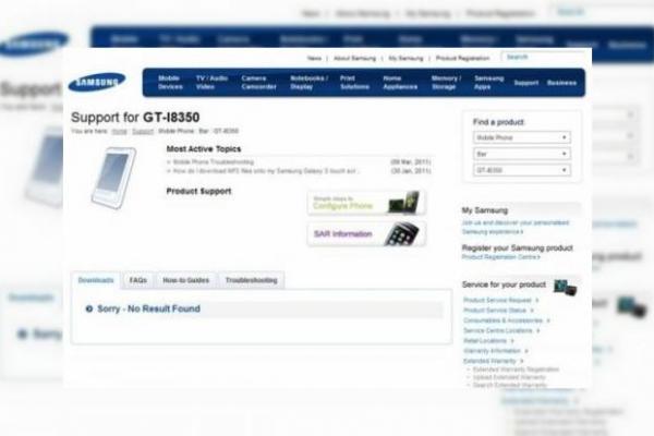 Samsung Omnia 7 va avea un succesor cu WP7 Mango? Samsung GT-i8350 ar putea fi nou-venitul