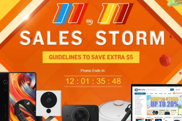 Campania Single's Day organizată de GeekBuying include și numeroase produse Xiaomi; iată câteva exemple