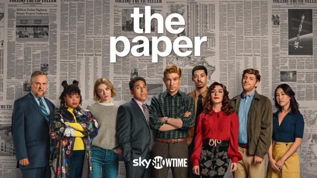 <b>„The Paper”, noul mockumentary de la creatorii The Office, apare din 14 noiembrie pe SkyShowtime</b>SkyShowtime anunță lansarea în exclusivitate a serialului „The Paper” pe 14 noiembrie, o producție nouă ce reunește o parte din echipa responsabilă pentru succesul „The Office” (versiunea americană). Primul sezon va debuta cu trei episoade disponibile