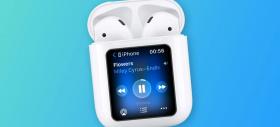 Revine iPod Nano? Un brevet Apple prezintă carcasa căștilor AirPods cu display încorporat