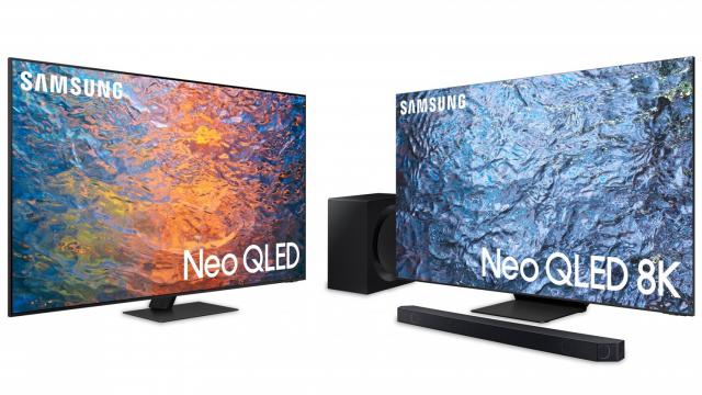 <b>Noile smart TV-uri Samsung Neo QLED și OLED ajung în România; Modelele din 2023 sunt disponibile la precomandă, cu extra beneficii la pachet</b>Azi a avut loc un eveniment important - Samsung Unbox & Discover 2023. A fost intitulat simplu „WOW”, iar compania sud-coreeană a prezentat funcțiile noilor televizoare cu tehnologie Neo QLED și OLED din 2023. Acestea sosesc pe plan local curând