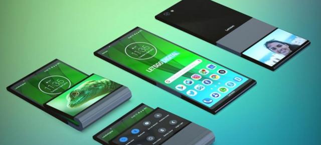 Lenovo brevetează un nou smartphone pliabil; Are ecran secundar și un format mai diferit