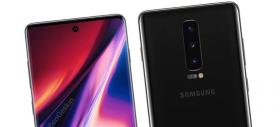 Samsung Galaxy Note 10 primește noi randări de la Ben Geskin, cu decupaj "bulină" în ecran