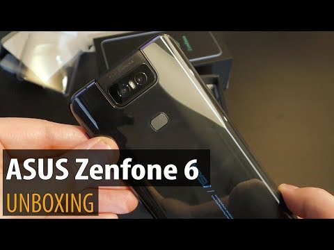 ASUS Zenfone 6 Video Unboxing în Limba Română (Telefon cu cameră rabatabilă)