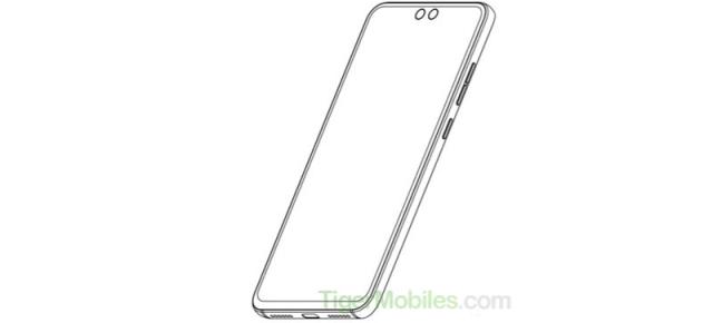 ZTE brevetează un smartphone cu două decupaje bulină în ecran, asociate unei camere selfie duale