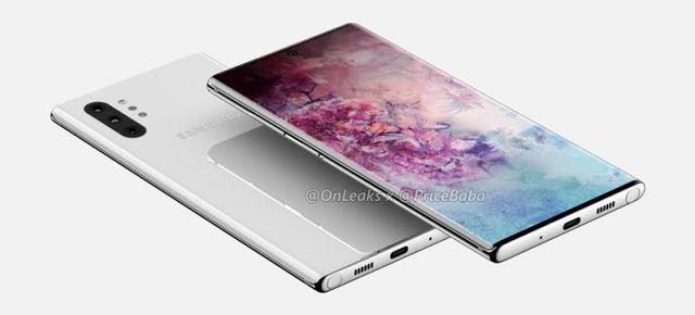 Samsung Galaxy Note 10 Pro se lasă admirat în randări credibile! Vine cu ecran de 6.75 inch 