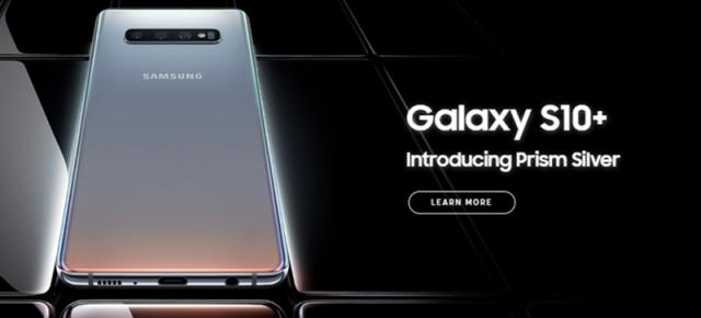 O nouă variantă de culoare pentru Galaxy S10+ debutează în China; Iată nuanța "Prism Silver"