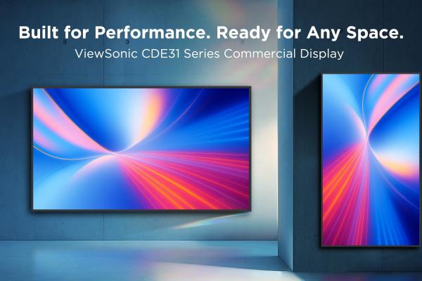 ViewSonic CDE31; display-uri 4K pentru birouri și spitale, cu management simplificat și rulare directă de signage