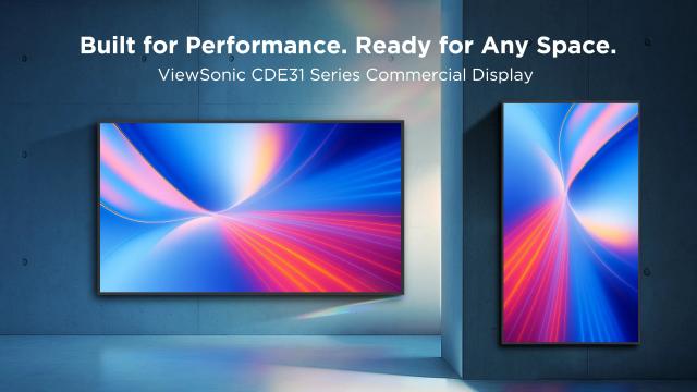 <b>ViewSonic CDE31; display-uri 4K pentru birouri și spitale, cu management simplificat și rulare directă de signage</b>ViewSonic anunță seria CDE31, o gamă de display-uri comerciale 4K gândite pentru utilizare în mediul corporate și în sectorul medical, unde contează stabilitatea și integrarea ușoară cu infrastructura existentă. Din informațiile primite, accentul este