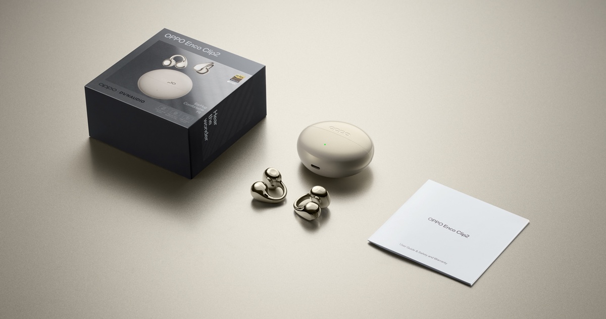 OPPO a lansat Enco Clip 2 cu design diferit; Căști open-ear de 5,2 grame cu titan adaptiv și autonomie de până la 40 de ore