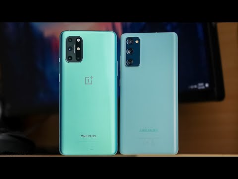 Samsung Galaxy S20 FE 5G comparat cu OnePlus 8T - Care este mai bun?