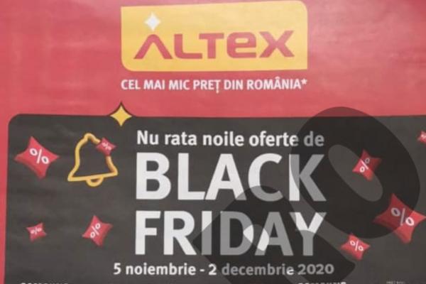 Avem catalogul de produse la reducere de Black Friday al Altex (Valul 2): televizoare 4K, telefoane flagship, modele noi, monitoare de gaming