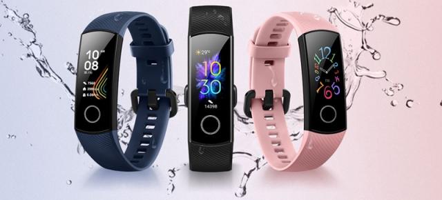 Honor Band 5, brățară fitness cu SpO2 și autonomie de până la 2 săptămâni primește reducere pe TomTop și se livrează din depozit european