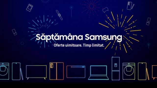 <b>Săptămâna Samsung vine cu oferte speciale la telefoane, gadget-uri și electrocasnice; Avem și extra reduceri</b>Deși ne apropiem cu pași repezi de Black Friday, comercianții de pe plan local continuă să ofere reduceri foarte atractive - un exemplu fiind campania Samsung Week desfășurată în această săptămână