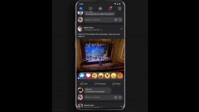 <b>Facebook Dark Mode ajunge în sfârşit pe iPhone şi telefoanele Android; Oficiali FB confirmă sosirea cu un demo video</b>După o lungă perioadă de zvonuri şi beta testing, în sfârşit avem confirmarea lui Facebook Dark Mode pe iPhone şi telefoanele Android. E bizar faptul că site-ul Facebook de pe desktop avea un Dark Mode de ceva vreme şi până şi Facebook Lite avea asta pe..