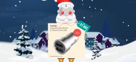 Doar astăzi încărcătorul auto Xiaomi Mi Car ce oferă alimentare rapidă este disponibil cu 50% reducere la QuickMobile!