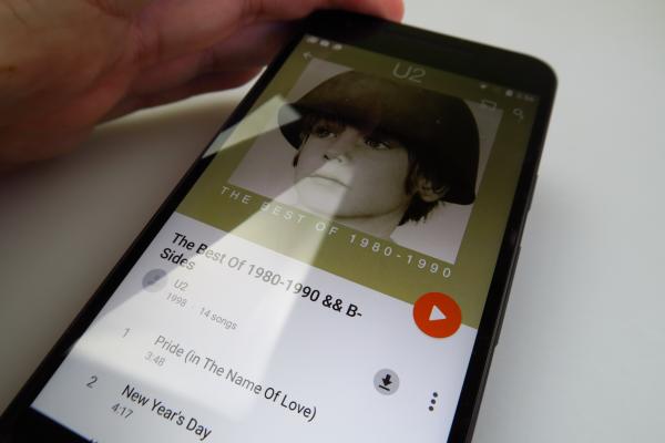 Intrefața grafică a telefonului LG Nexus 5X