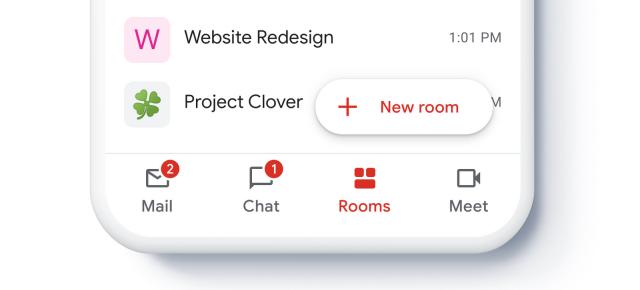 Un nou update Gmail este disponibil acum! Google Rooms sosește ca înlocuitor Hangouts