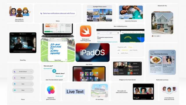 <b>WWDC 2021: Apple prezintă iPadOS 15, cu widgeturi mai mari, multitasking superior, Facetime mult evoluat</b>Începând cu ora 20:00 pe 7 iunie Apple a deschis porţile virtuale pentru evenimentul inaugural WWDC 2021. Conferinţa destinată dezvoltatorilor avea în centru iOS 15, dar s-a vorbit surprinzător de mult despre sănătate, FaceTime şi... iPadOS. iPadOS 15