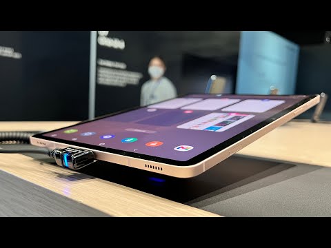 Samsung Galaxy Tab S8 - Video Hands-on de la #MWC2022 din Barcelona