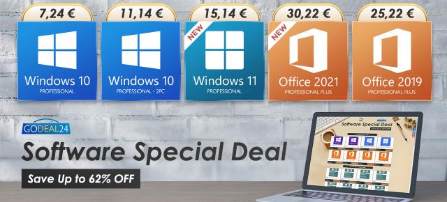 (P) GoDeal24 ne-a pregătit oferte speciale de primăvară; Cum cumperi o licență Windows 10 Pro la doar 5.57 euro?