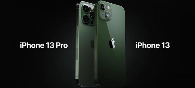 iPhone 13 și iPhone 13 Pro sunt disponibile de astăzi pe verde, în nuanța "Alpine Green" 
