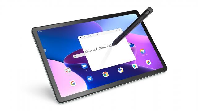 <b>MWC 2022: Tableta Lenovo Tab M10 Plus (3rd Gen) debutează oficial! Rulează Android 12, vine cu suport pentru stylus și display cu rezoluție 2K</b>În cadrul târgului tehnologic MWC 2022, Lenovo nu a lansat doar laptopuri în acest an. Printre atâtea notebook-uri, a debutat și o tabletă accesibilă. Se numește Lenovo Tab M10 Plus (3rd Gen) și vine în două variante ce implică conectivitate 4G LTE