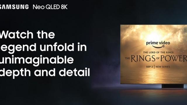 <b>Samsung Electronics colaborează cu Prime Video pentru a livra conținut exclusiv din serialul ‘The Lord of the Rings: The Rings of Power’ în format 8K</b>Printre premierele acestui sfârșit de an avem și serialul The Lord of the Rings: The Rings of Power, care va debuta pe data de 2 septembrie pe platforma de streaming Prime Video. Așa cum spune și titlul postării de față, Samsung 