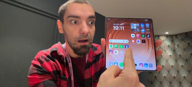 OPPO Find N6 Hands-on: Cu mâna și ochii pe noul pliabil fără cută, cameră de 200 mpx și optică Hasselblad