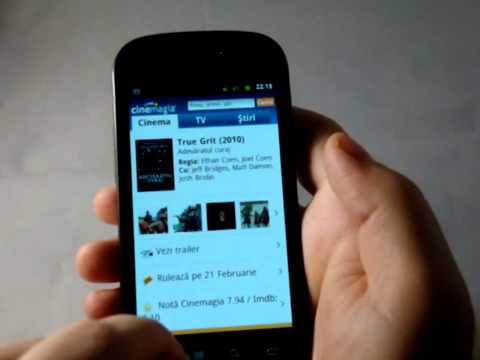 Recenzie Cinemagia, Orange Film si La Cinema pe Samsung Nexus S (Android 2.3)
