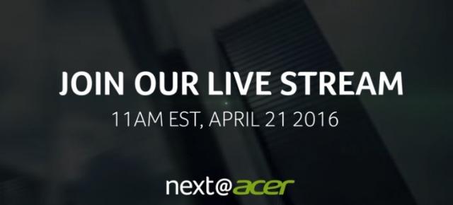 Acer are programat un eveniment pe 21 aprilie la New York, în cadrul căruia vă prezenta noi terminale mobile (Video)