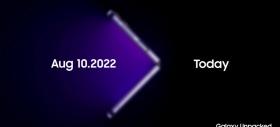 [CONFIRMAT OFICIAL] Evenimentul de lansare Samsung Galaxy Z Fold 4, Z Flip 4 are data de 10 august confirmată de o scăpare de invitaţie