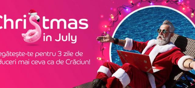 eMAG porneşte campania Christmas in July mâine: 3 zile de reduceri "mai ceva ca de Crăciun"