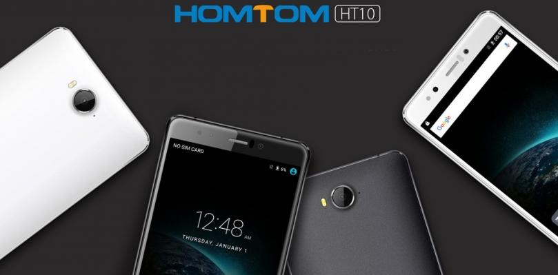 HomTom HT10 este un phablet deca-core cu 4 GB RAM și Android Marshmallow; costă 209.99 dolari