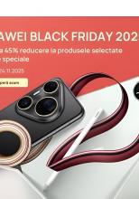 Black Friday 2025 de azi la Huawei Store! Reduceri mari la ceasuri, tablete și telefoane + vouchere de până la 1000 lei