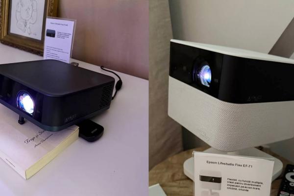 Ţii videoproiectorul afară, faci karaoke, ai gaming la 240 Hz - Epson lansează Lifestudio în România (Video)