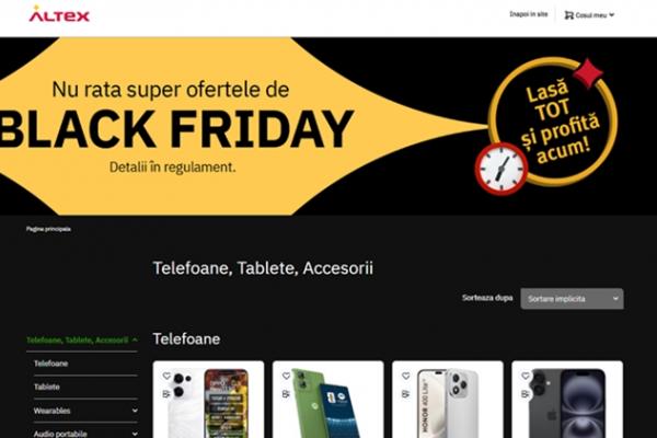 Top 5 oferte din campania Altex Black Friday 2025 (valul 1)! Moto edge 50 Fusion la doar 799 lei, televizor de 2 metri la 3499 lei