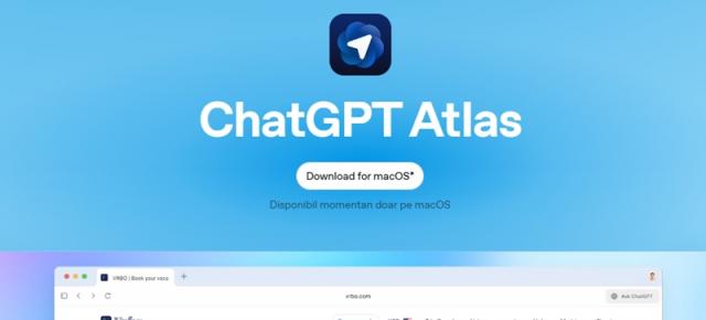 Atlas nu mai este doar un robot Boston Dynamics, este și numele ales de OpenAI pentru browser-ul ChatGPT Atlas (acum oficial)