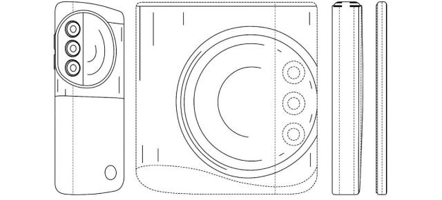 Aș vrea ca Motorola să producă şi un rulabil, pliabil „carte”, dar noul brevet indică un RAZR mai slab…