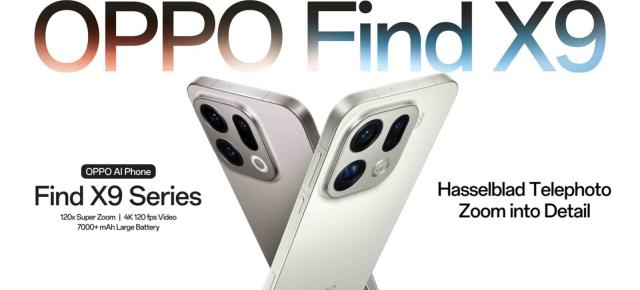 OPPO lansează seria Find X9 în România! Baterii de peste 7000 mAh, accent pus pe fotografie, cameră periscopică de 200 MP și parteneriat cu Hasselblad