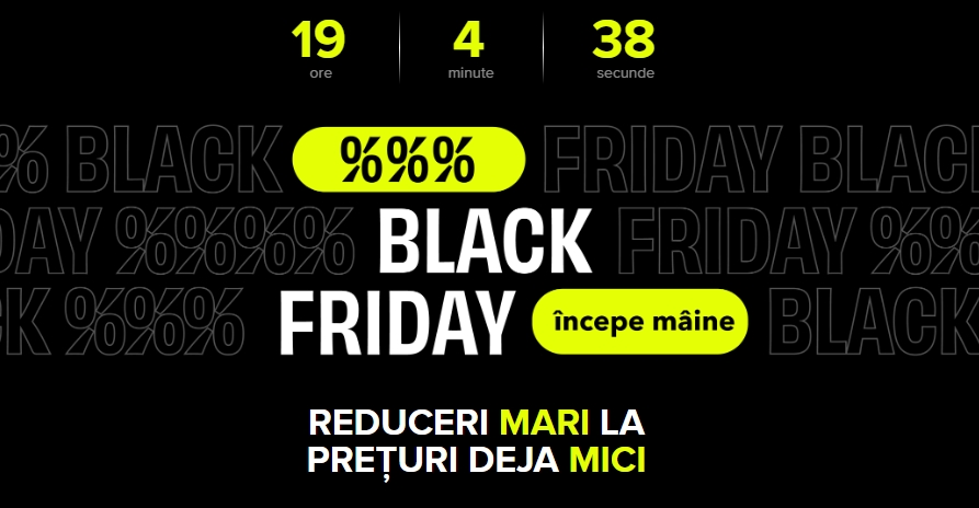 Black Friday 2025, Live Blogging Mobilissimo; Reduceri și cataloage eMAG, PC Garage, Fashion Days, evoMAG.ro, Flanco... - imaginea 83