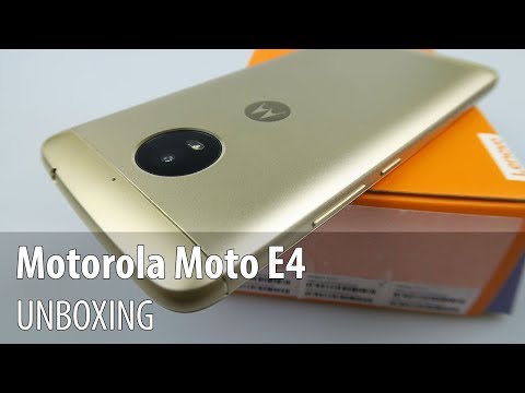 Motorola Moto E4 Video Unboxing în Limba Română