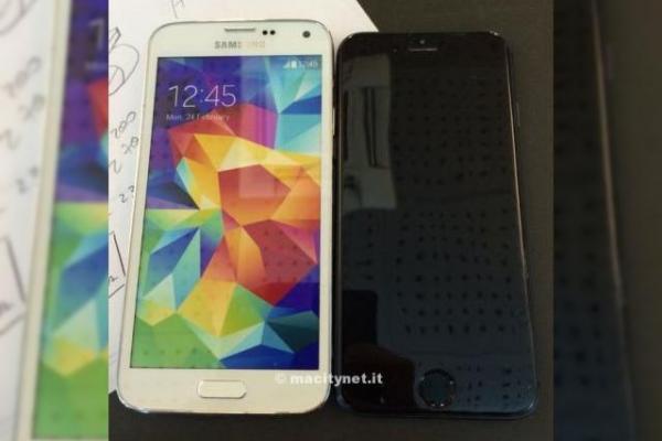 Încă o machetă iPhone 6 Își face apariția Într-o serie de fotografii alături de Galaxy S5 (Video)