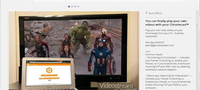 Extensia Videostream pentru Chrome/Chromecast aduce o modalitate simplă de streaming a fișierelor de pe PC sau Laptop