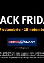 Black Friday Altex începe pe 29 octombrie la ora 07:00; trei săptămâni de reduceri la Altex, Media Galaxy și BRICO